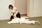 Sharon pinning down Deborah. :: &copy; Javier Domínguez
