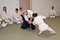 Marina taking ukemi for Sensei. :: &copy; Javier Domínguez
