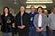 Anne-Marie, Mike, Neil, and Sugano Sensei smile at Yamada Sensei. :: &copy; Javier Domínguez