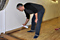 Deep cleaning the "undermat." :: &copy; Mike Jones & SeungJung Kim